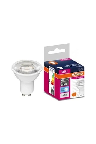 Osram Led Ampul Seti, 10'lu, 4.5w Soğuk Beyaz, Gu10