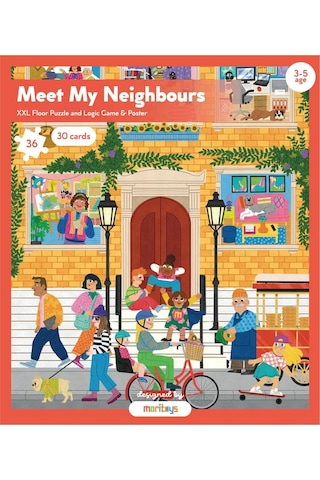Moritoys Meet My Neighbours Puzzle Ve Aktivite Oyunu 3 5 Yaş