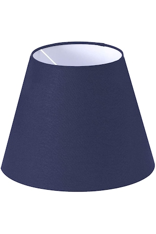 Abajur Başlık Lacivert Konik Şapka 25x15x20 CM Dekoratif Tasarım Lacivert