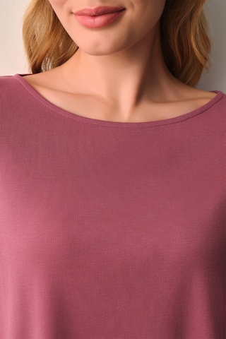 Suwen Mira Modal Pijama Takımı Sh26635660142 Gül