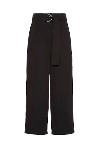 Calvin Klein Cotton Seamed Pant Kadın Siyah Kumaş Pantolon-12568 Siyah