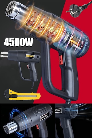 Deko Turkey SLS1250D 4500 W Yüksek Performans Sıcak Hava Tabancası