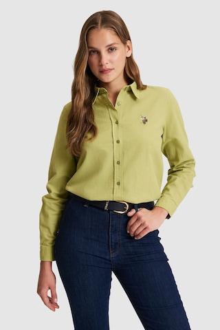 U.s. Polo Assn. Kadın Çağla Gömlek Basic 50320204-vr016 Cagla
