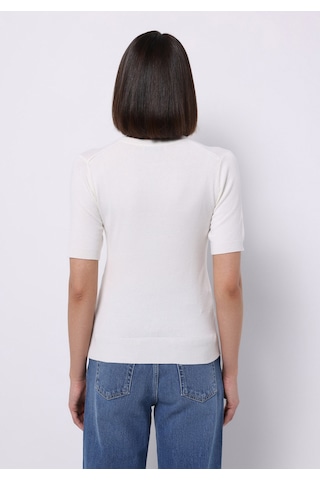 Colin's Colins Slim Fit Kadın Beyaz Kazak Cl1075531 Q1.v1 Ofw Beyaz