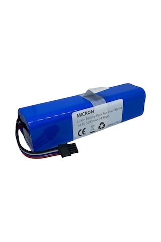 Micron Smart 360 S9 Akıllı Robot Süpürge Bataryası 14.4v 5200mAh Pil