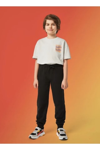 Gsstore Galatasaray Lisanslı Çocuk Siyah Eşofman Altı
