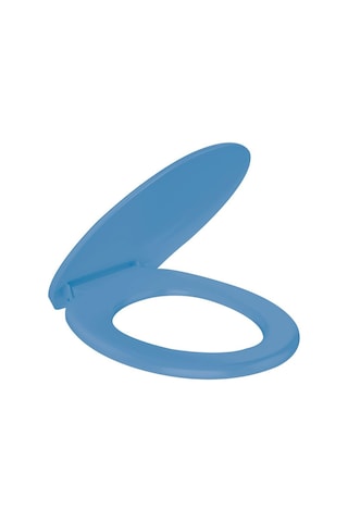 Rona Mavi Tisa ThermoPlast Standart Klozet Kapağı (Üstten Monte)