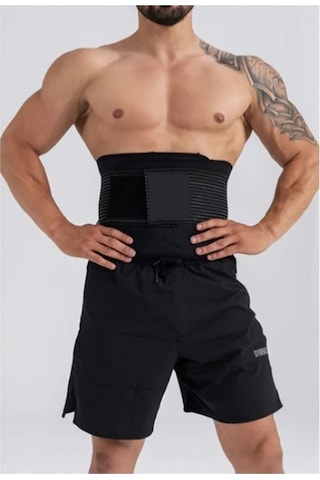 Norcia Sports Termal Sauna Kemer Terletici Neopren Bel Korsesi Erkek Siyah - 335882644 Siyah - 335882644 Siyah
