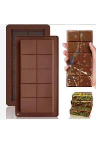 Dubai Çikolatası Çikolata Kalıbı Silikon Kalıp
