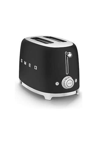 Smeg TSF01 2 Dilim Ekmek Kızartma Makinesi Mat Siyah