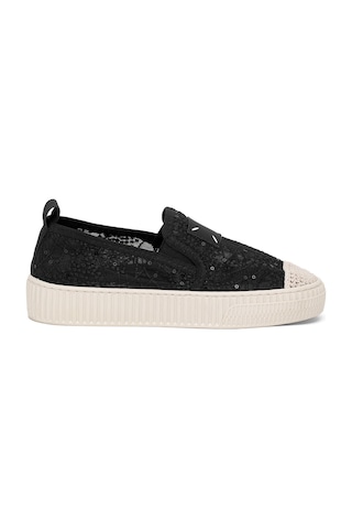Elit Fls009-02t Kadın Casual Ayakkabı Siyah Siyah