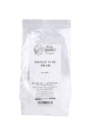 İngiliz Tuzu 200 Gr