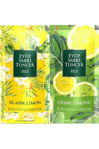 Eyüp Sabri Tuncer Kolonyalı Mendil Çeşme Limonu Ve Klasil Limon
