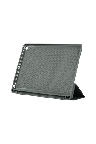 Didadodo İpad 7. Nesil 10.2'' Silikon Kılıf - Pu Deri, Düşmeye Karşı Koruma, Kalem Yuvası