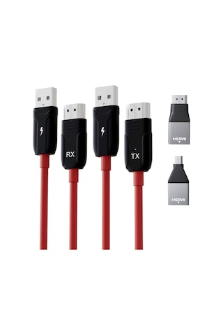 Kablosuz Hdmi Verici Alıcı Adaptörü 2.4ghz/5ghz 1080p Notebook Tv Projeksiyon Pc Uyumlu