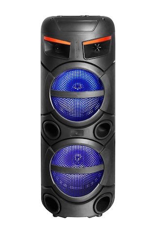 Ariatech Gd-2809 Dijital Led Göstergeli Fm Radyolu Mikrofonlu Rgb Tws Çift 8 İnç Ster