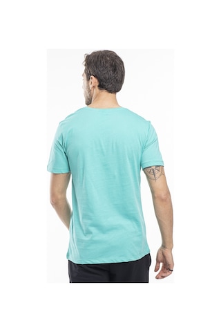 Slazenger SARGON IN Erkek Tişört Koyu Yeşil