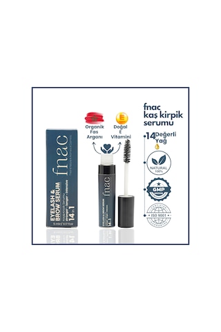 Fnac 14 in 1 Eyelash & Brow Kaş Kirpik Bakım Serumu 5 ML