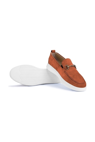 Ritzy Hakiki Deri Süet Erkek Günlük Ayakkabı, Loafer Ayakkabı