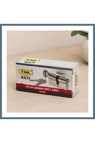 Buradabulabilirsin 68 Mm Hibrit Silindir Barel - Nikel Saten, 3 Anahtar Bbz