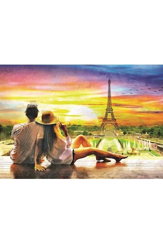 Art Puzzle 1500 Parça Günbatımında Romantizm 5382