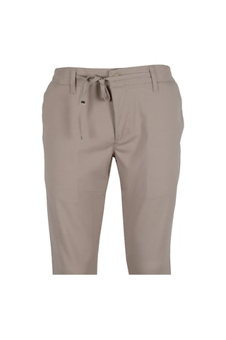 Erkek Jogger Pantolon Bel Bağcıklı Dar Kesim Rar01342 Krem