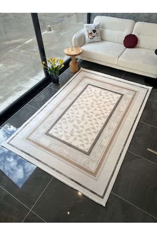 Vista Halı Salon, Oturma, Yatak Odası Halısı Desen Kodu 76593-957 Bej