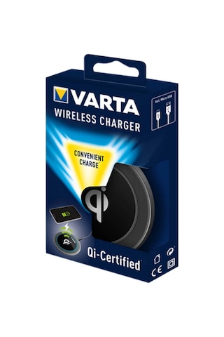 Varta Qi Kablosuz Cep Telefonu Şarj Cihazı - Wireless Şarj Aleti (533631298)