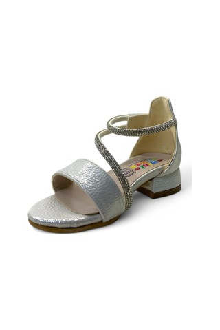 796 Kız Bebek Topuklu Abiye Ayakkabı Sedef