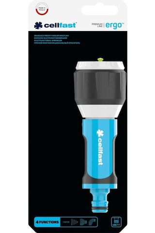 Cellfast Ergo Çok Fonksiyonlu Hortum Sulama Başlığı