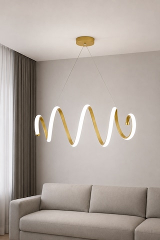 Grandis Led Sarkıt Avize Beyaz Işık Eskitme