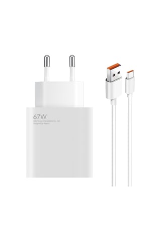 Fitplus Mdy Power Adapter 67w Şarj Aleti Ve Type-c Kablo Set