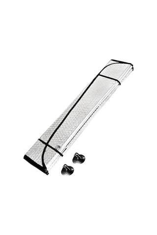 Katlanabilir Araç Ön Cam Güneşlik - 130x60 Cm Açık Bej