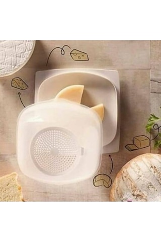 Tupperware Peynir Dünyası Mini Beyaz