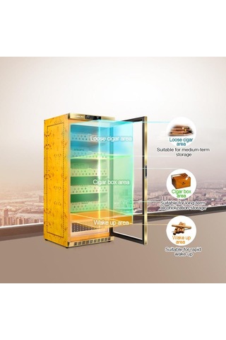 Elektronik Puro Dolabı Gold Mon1800a - Rchng-5