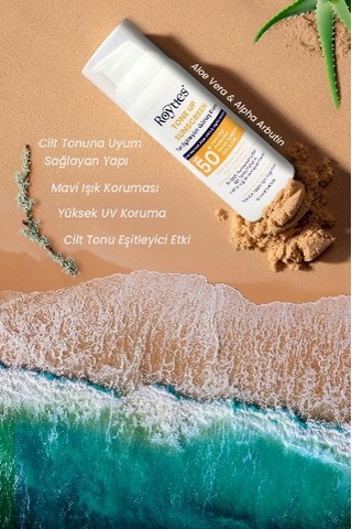 Royues Cilt Tonu Eşitleyici Yenileyici Güneş Kremi Spf50+ Cilt Ba