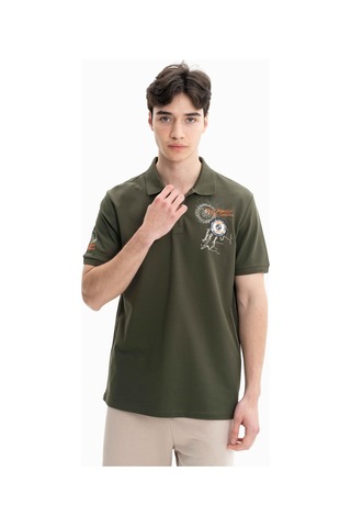 AR-MA Arma Erkek Büyük Beden Pike Örme Polo Yaka Tişört 001