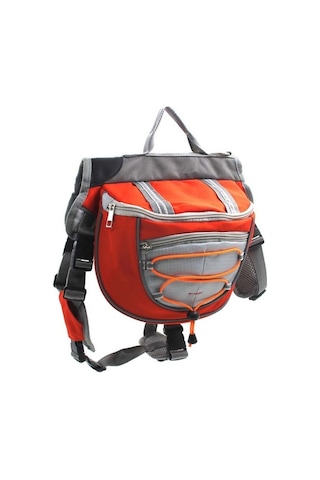 Dm Cbtx Köpek Sırt Çantası: Nefes Alabilir, Taşınabilir, Örgülü Evcil Hayvan Çantası - S Turuncu