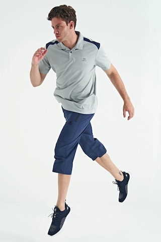 Tommy Life Tommy Lıfe Indigo Bağcıklı Standart Kalıp Fermuar Cepli Kapri 83096 Indigo