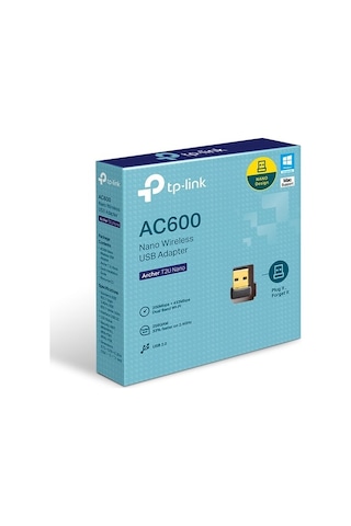 Tp-Link Archer T2U Nano Ac 600 Mbps Nano Wireless Usb Adaptör