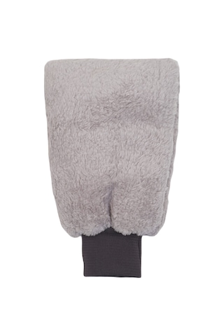Welsoft Astarlı Araç Temizleme Mikrofiber Araba Cila Eldiveni Gri