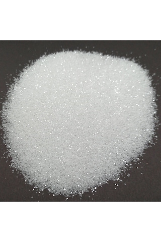 SİM BEYAZ RENK SADE GLİTTER TOZ SİM 500 GR