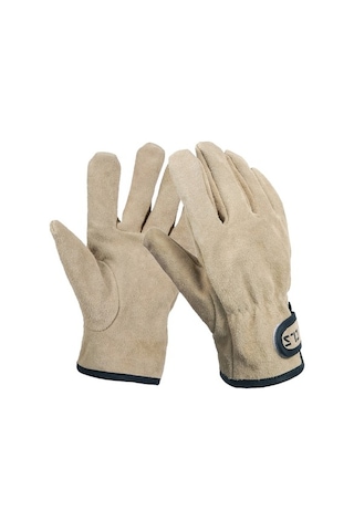 Deri Kamp Eldiveni Khaki