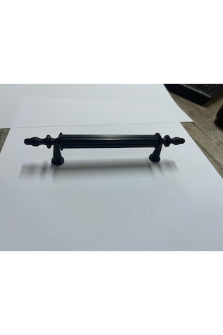 Hırdavatım Hırdavatım Siyah Mobilya Dolap Çekmece Kulp 128 Mm