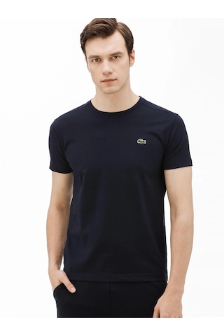 Lacoste Erkek T-shırt Th7618-166 Th7618-166 Lacivert