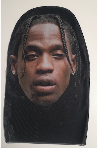 Travis Scott 3 Boyutlu Nefes Alabilen Ünlü Maskesi