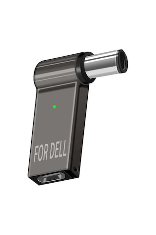 Usb C - 7.4mm Dizüstü Bilgisayar Şarj Adaptörü Dişi Tip C - Erkek Dc 7.4 X 5.0mm Namlu Jak Fişi Dönüştürücü