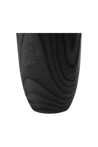 Mudo Home Dark Jungle Vazo 18x34cm Siyah