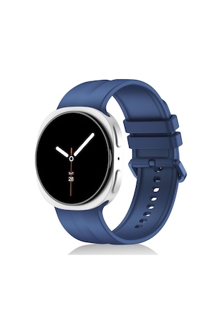 Samsung Galaxy Watch 9/8 40mm 44mm Classic 46mm Lansman 1-1 Kordon Spor Silikon Band Str-86