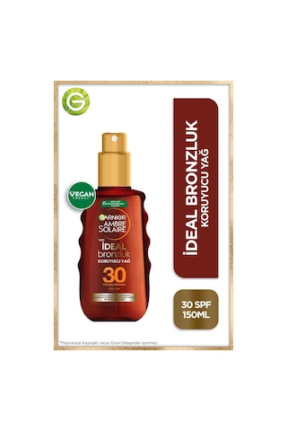 Garnier Ambre Solaire Bronzlaştırıcı Koruyucu Yağ SPF 30 150 ML
